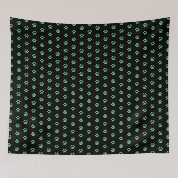 Item preview, St patricks day cat paw print heart designed and sold by fluffyfriends.