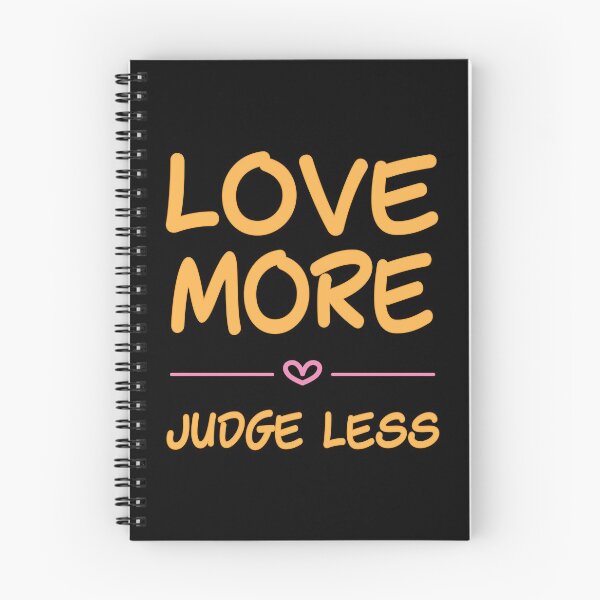 Item preview, Love More, Judge Less, handwritten font designed and sold by LoveLifeRandom.