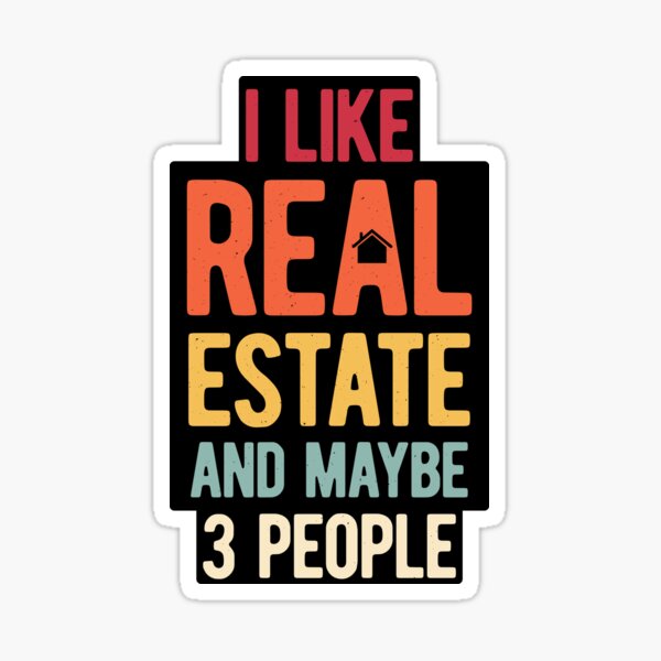 Item preview, Funny Real Estate designed and sold by artworkbyrihen.