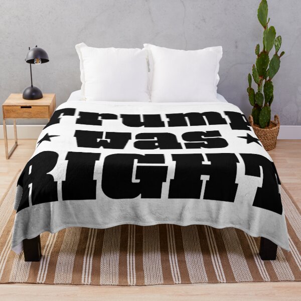 Item preview, Trump was right Black Logo designed and sold by Freedom Sign.