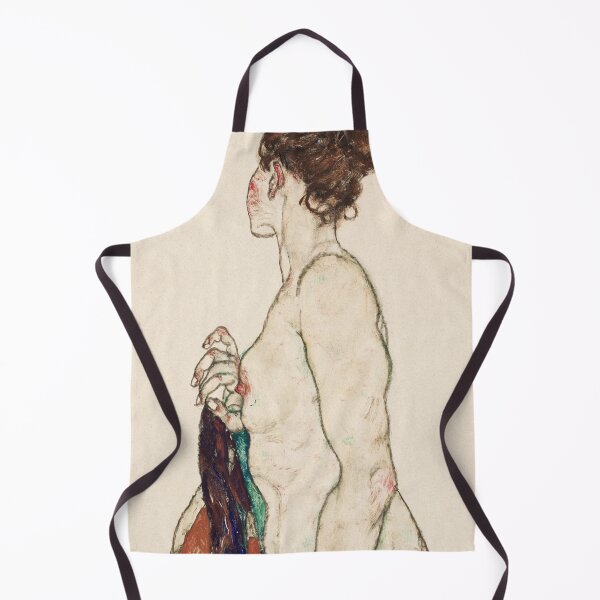 Item preview, Standing Nude woman with a Patterned Robe (1917) designed and sold by SFTStudio.