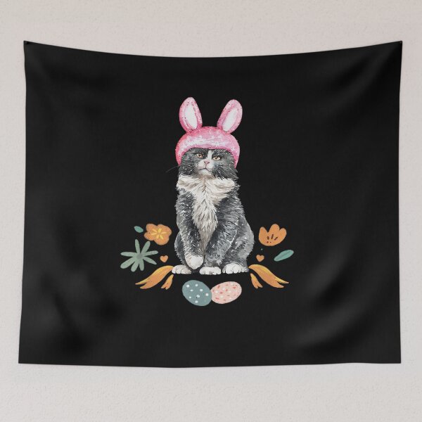 Item preview, Cute Cat Easter Day Bunny Eggs Costume Funny Cat designed and sold by melisenda.