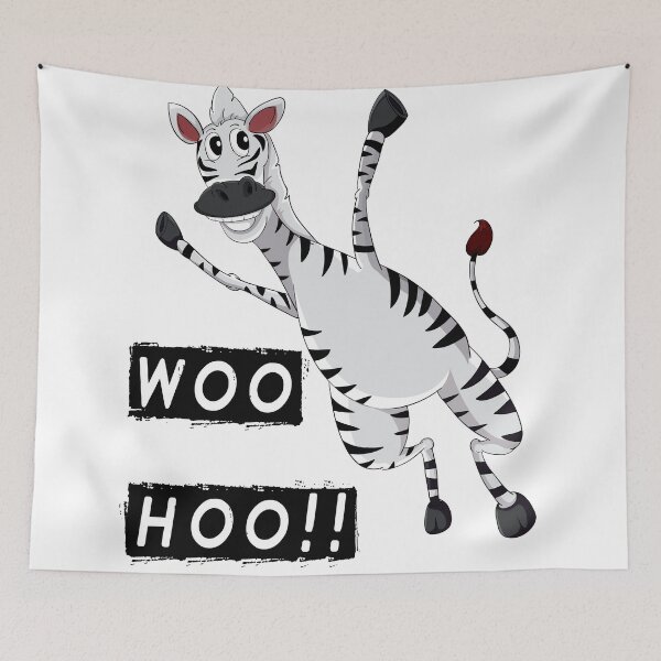 Item preview, tripsy the happy zebra designed and sold by Urbo Panda.
