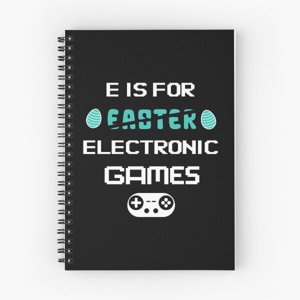 Item preview, E Is For Electronic Games - Funny Gaming Easter day designed and sold by NSTeeDesign.