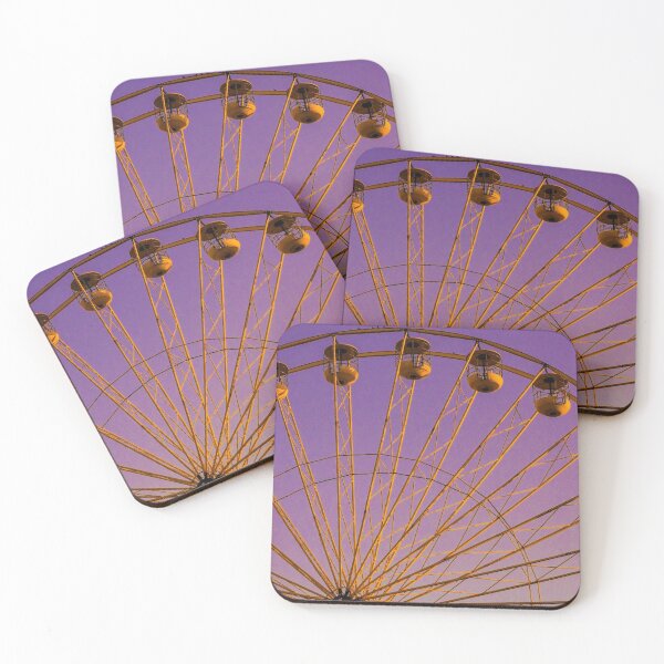 Item preview, Ferris wheel in sunset designed and sold by SzendeB.