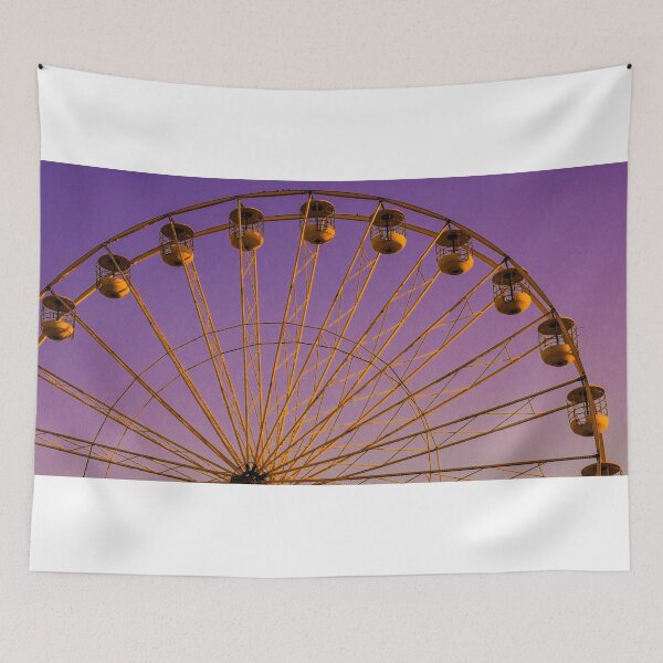 Item preview, Ferris wheel in sunset designed and sold by SzendeB.