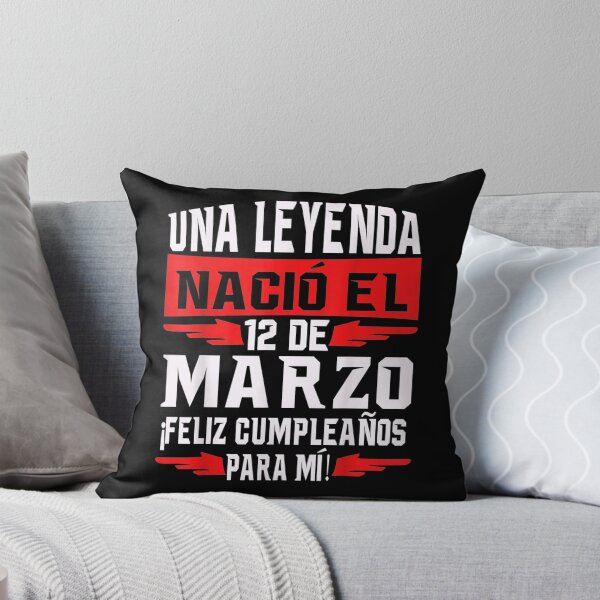 Item preview, Una Leyenda Nació El 12 De Marzo Feliz Cumpleaños Para Mí designed and sold by melisenda.