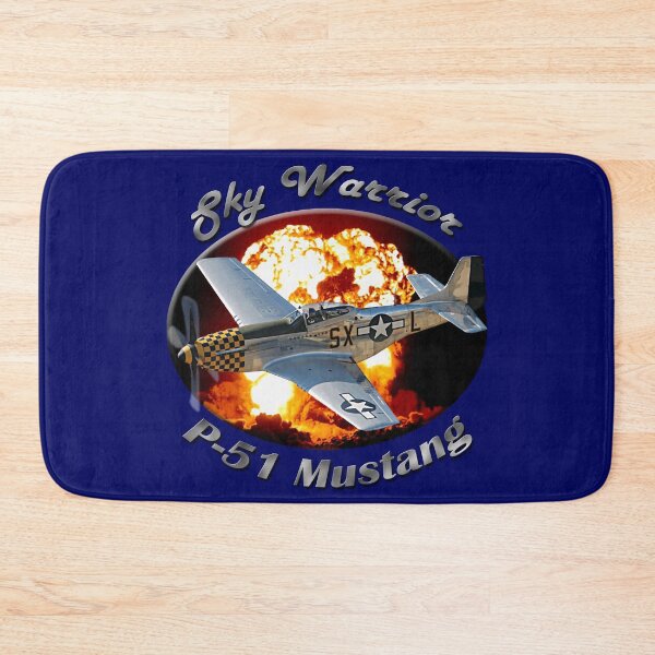 Artikelvorschau, P-51 Mustang Sky Warrior entworfen und verkauft von hotcarshirts.