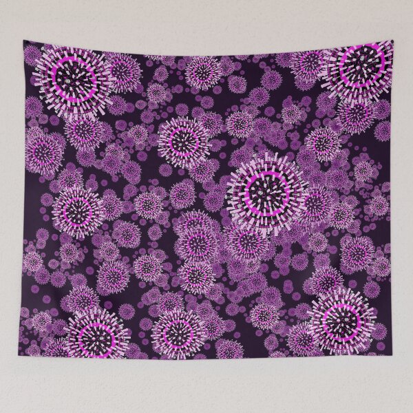 Item preview, Influenza virus (flu) designed and sold by vividbiology.