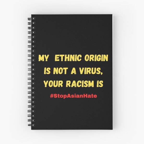 Item preview, My ethnic origin is not a virus, your racism is #StopAsianHate designed and sold by Try-It.