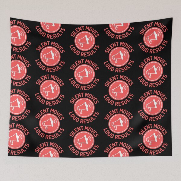 Item preview, Silent Moves Loud Results Red Design designed and sold by SweetAndSpice.