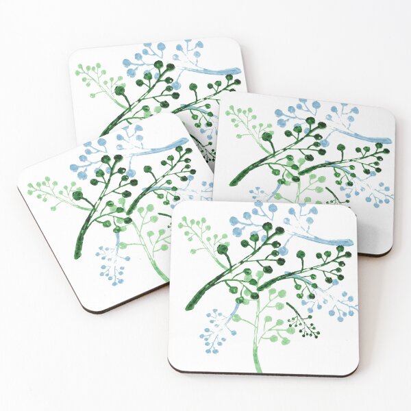 Item preview, Blue Green Fauna - Single designed and sold by Vera-K-Design.