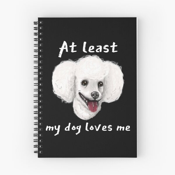 Artikelvorschau, Zumindest liebt mich mein Hund entworfen und verkauft von OneCreativeLab.