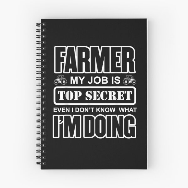 Item preview, My Job Is Top Secret For Farmer Tractors Rancher designed and sold by melisenda.