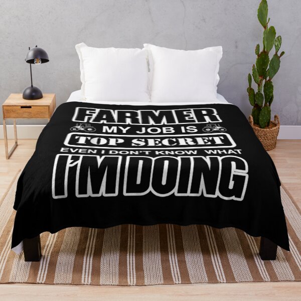 Item preview, My Job Is Top Secret For Farmer Tractors Rancher designed and sold by melisenda.