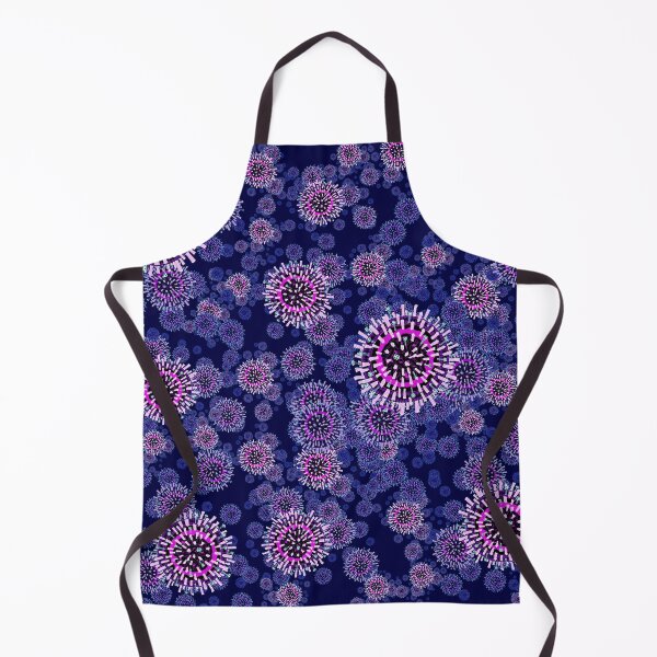 Item preview, Influenza virus (flu) (blue) designed and sold by vividbiology.