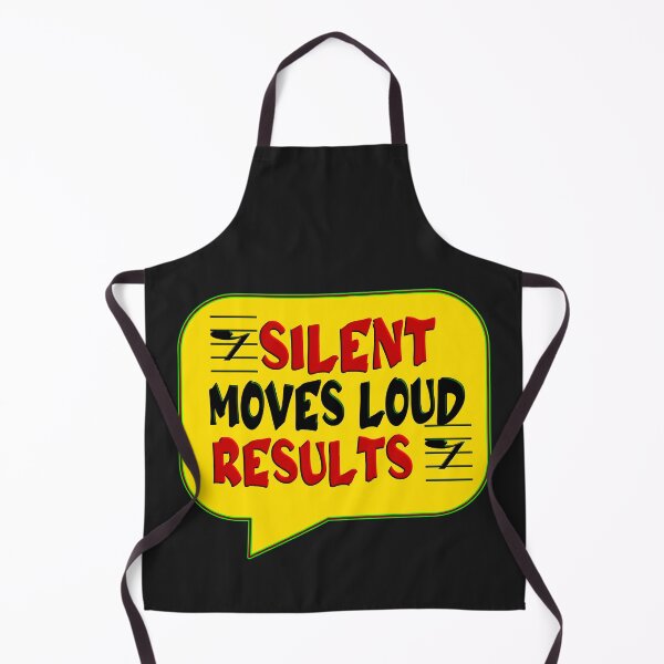 Item preview,  SILENT MOVES LOUD RESULTS - POSITIVE MOTIVATIONAL MESSAGE - COACHING designed and sold by Ralek.