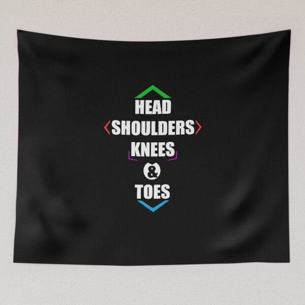 Item preview, Head Shoulders Knees & Toes designed and sold by HorizonDesignz.