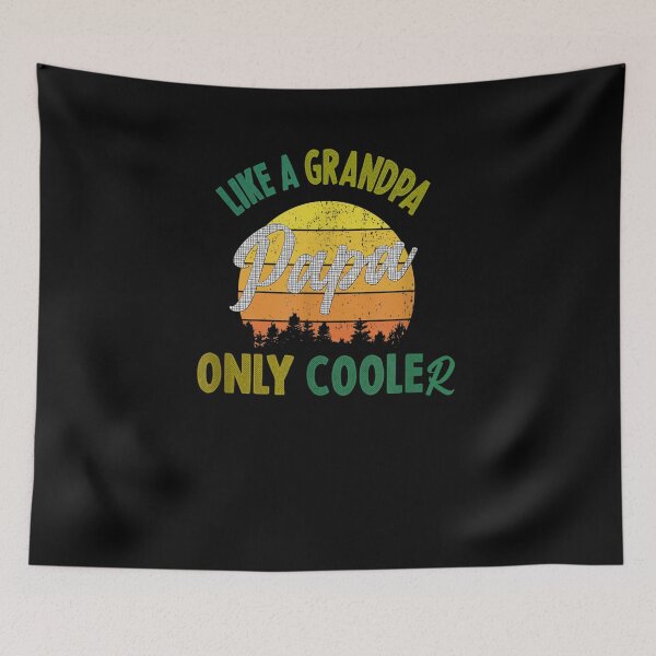 Item preview, Mens Vintage Mens Papa Like A Grandpa Only Cooler Funny Fathers designed and sold by melisenda.