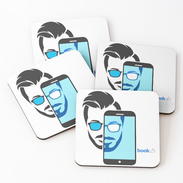 Item preview, White Man Face-Book  designed and sold by IDEZIGN2017.