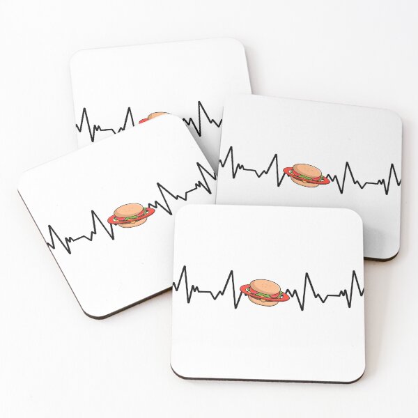 Item preview, Burger Heartbeat designed and sold by autlu.