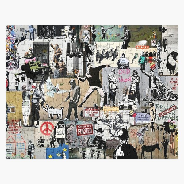 Banksy Collage 2021 Puzzle