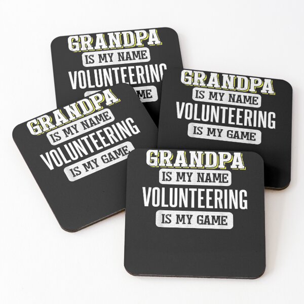 Item preview, Funny Volunteering Gift For Grandpa Fathers Day designed and sold by melisenda.
