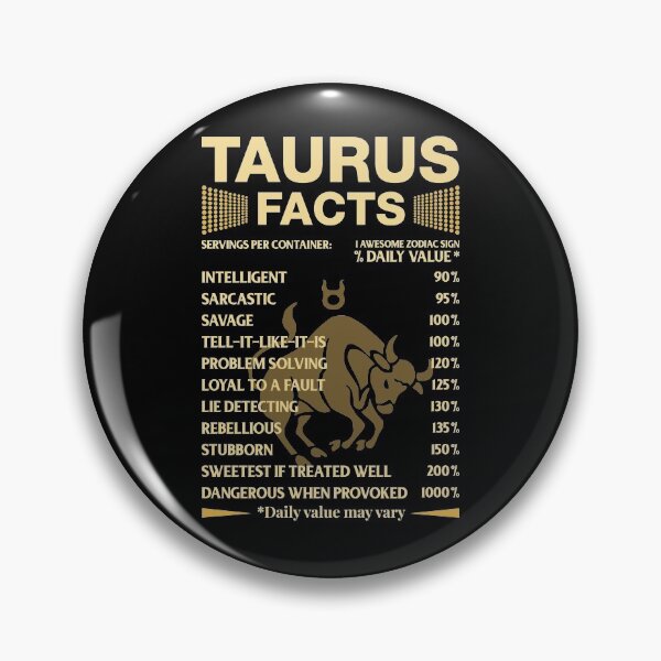 Item preview, Taurus Facts Zodiac Sign Astrology Birthday Gift designed and sold by joykart.