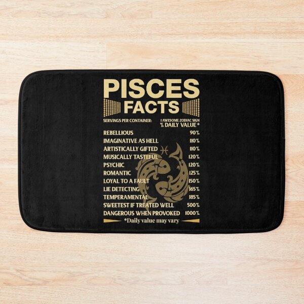 Item preview, Pisces Facts Zodiac Sign Astrology Birthday Gift designed and sold by joykart.