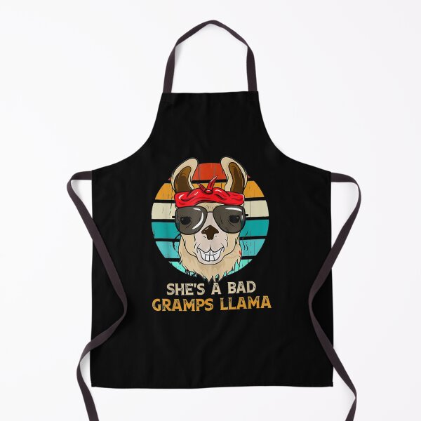 Item preview, Funny She's A Bad Gramps Llama Gramps Gift designed and sold by melisenda.