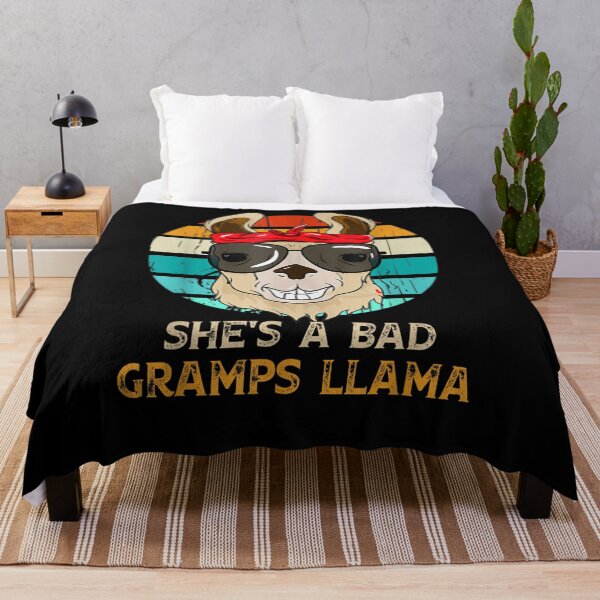 Item preview, Funny She's A Bad Gramps Llama Gramps Gift designed and sold by melisenda.