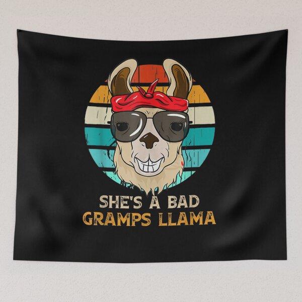 Item preview, Funny She's A Bad Gramps Llama Gramps Gift designed and sold by melisenda.
