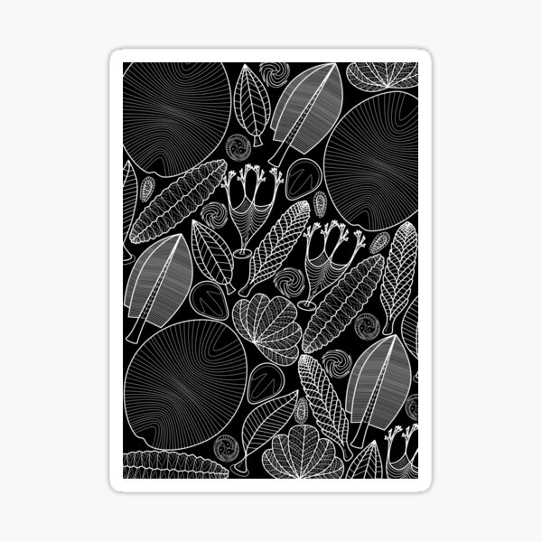 Ediacaran Fossils from around the world Sticker