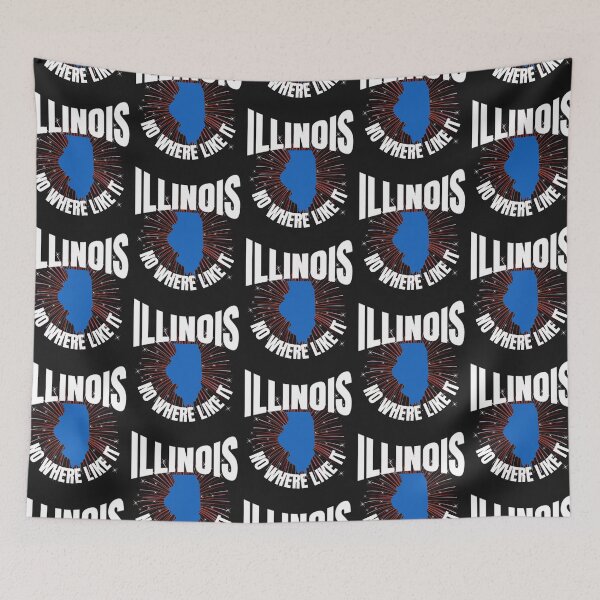 Item preview, ILLINOIS, NO WHERE LIKE IT, 21ST STATE, PRAIRIE STATE,,  designed and sold by R B Chrystal.