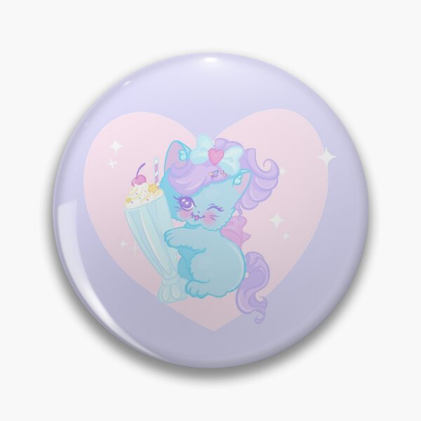 Item preview, Cute Pastel Kitty with Milkshake designed and sold by Pastel Magic.