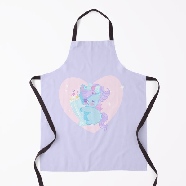 Item preview, Cute Pastel Kitty with Milkshake designed and sold by Pastel Magic.