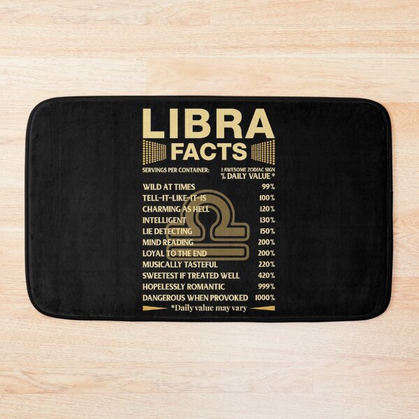 Item preview, Libra Facts Zodiac Sign Astrology Birthday Gift designed and sold by joykart.