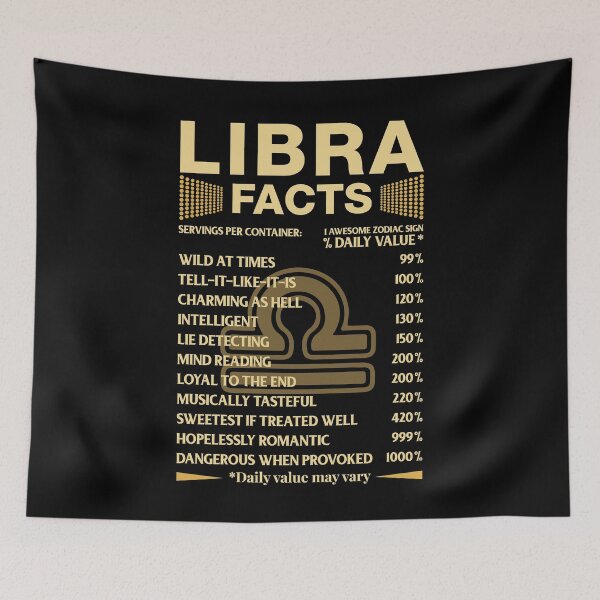 Item preview, Libra Facts Zodiac Sign Astrology Birthday Gift designed and sold by joykart.