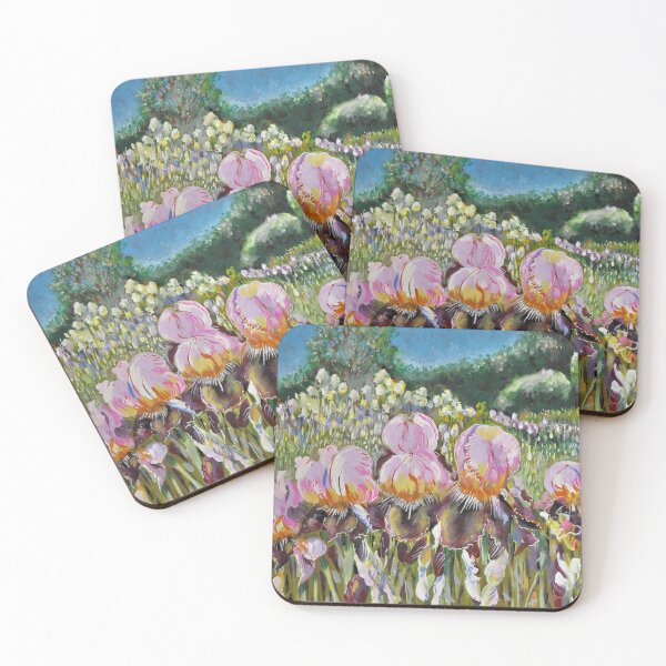 Item preview, Iris morado en acrílico designed and sold by mikemcglashon.