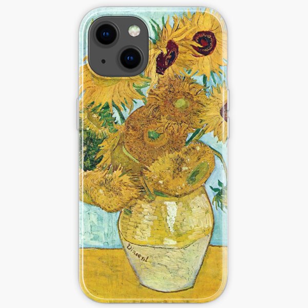 Vincent van Gogh Still Life Vase with Twelve Sunflowers iPhone Soft Case
