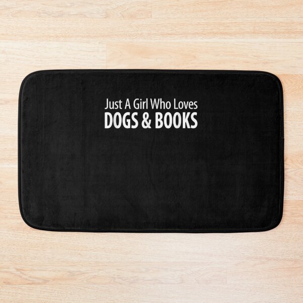 Item preview, Just A Girl Who Loves Dogs Books designed and sold by melisenda.