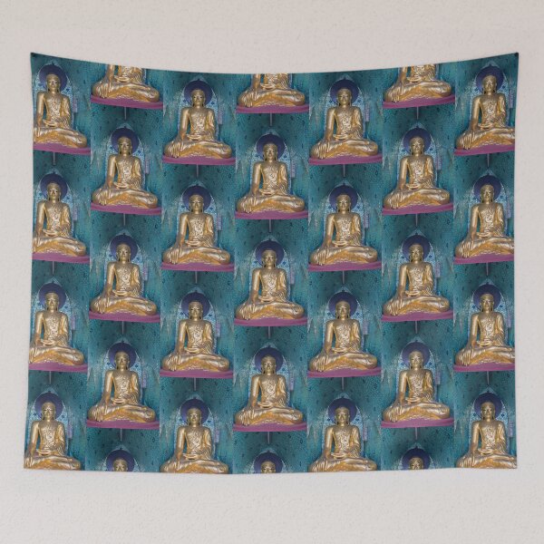 Item preview, Myanmar. Yangon. Shwedagon Pagoda. Statue of Buddha. designed and sold by vadim19.