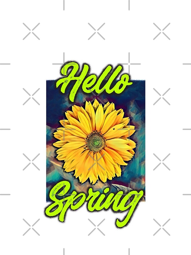 Thumbnail 4 of 4, iPhone Case, Hello Spring designed and sold by csoDesign.