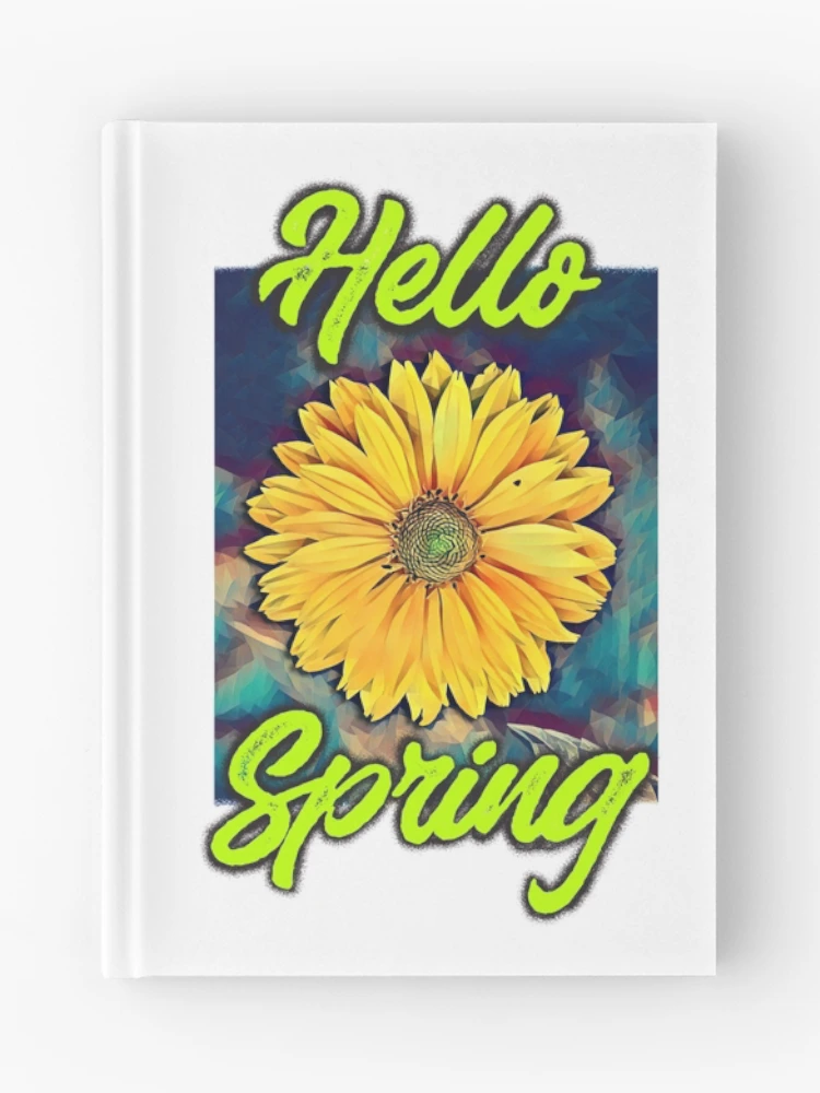 Thumbnail 1 of 3, Journal, Hello Spring designed and sold by csoDesign.