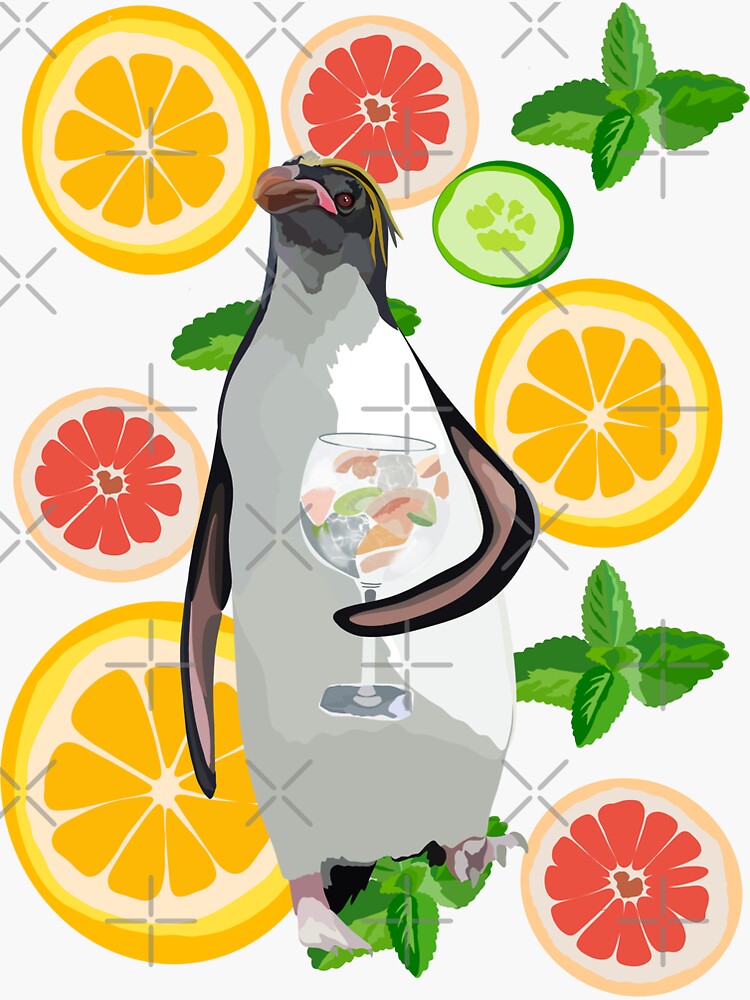 "What’s a penguins favourite drink " Sticker for Sale by thezoogirl