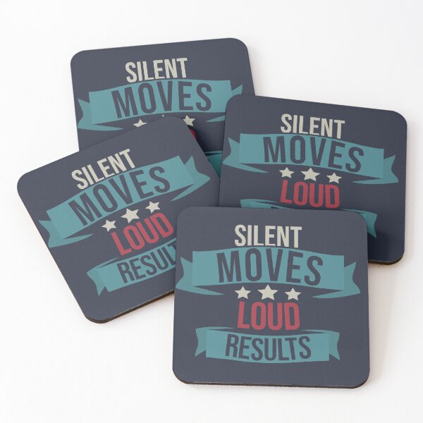 Item preview, Silent Moves Loud Results designed and sold by Giacob.