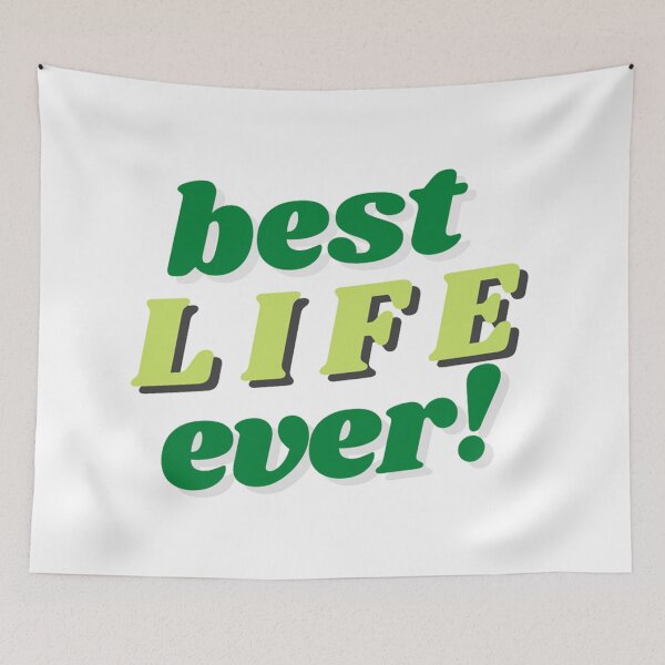 Item preview, Best Life Ever - Simple Green Design designed and sold by Yesido.
