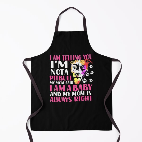 Item preview, I Am Telling You 'm Not A Pitbull My Mom Said Pet Dog Lover designed and sold by melisenda.