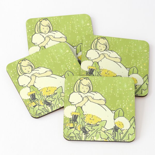 Item preview, Dandelion Clocks - Vintage Illustration designed and sold by vectorianera.