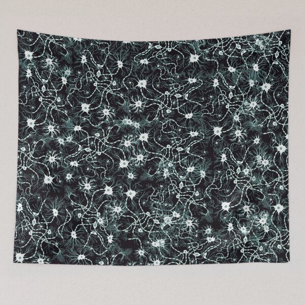 Item preview, Neurons (black) designed and sold by vividbiology.